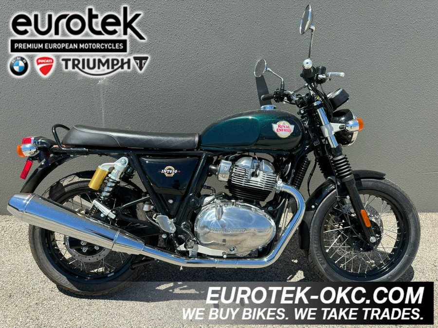 2024 Royal Enfield INT650 Cali Green