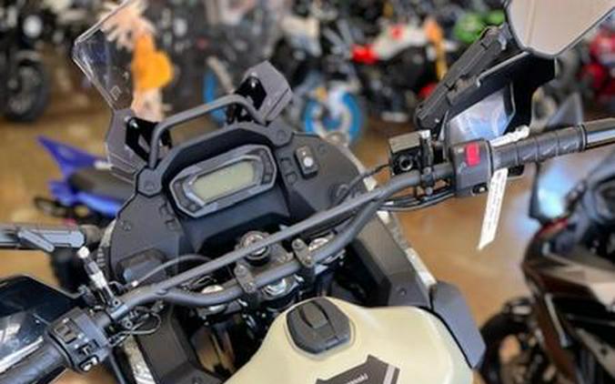 2025 Kawasaki KLR®650 Adventure ABS Cypher Camo Beige