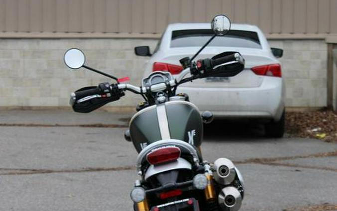 2026 Triumph Scrambler 1200 XE Matte khaki green