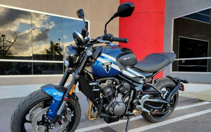 2025 Triumph Trident 660 Cobalt Blue/Sapphire Black