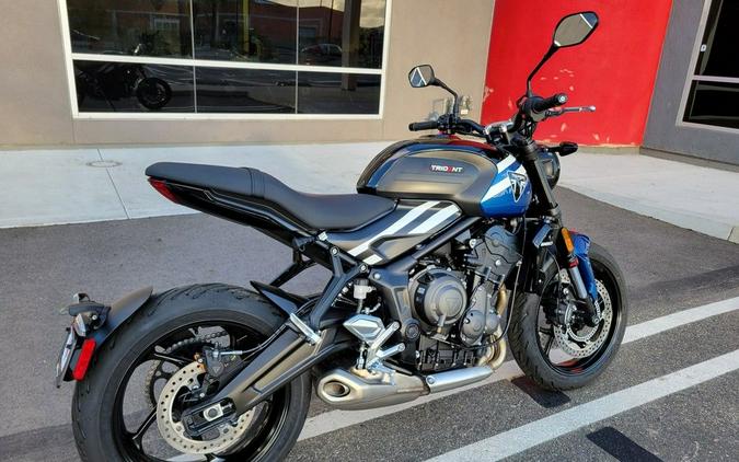 2025 Triumph Trident 660 Cobalt Blue/Sapphire Black