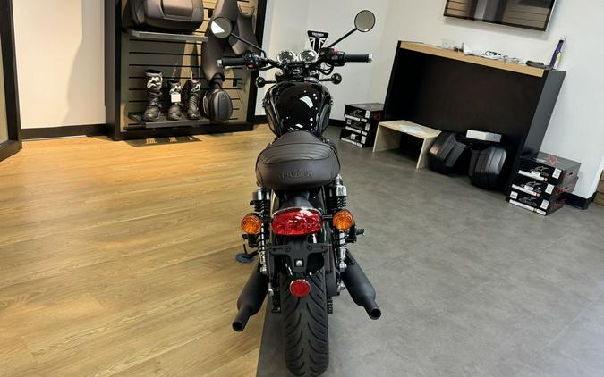 2024 Triumph Bonneville T120 Black Jet Black