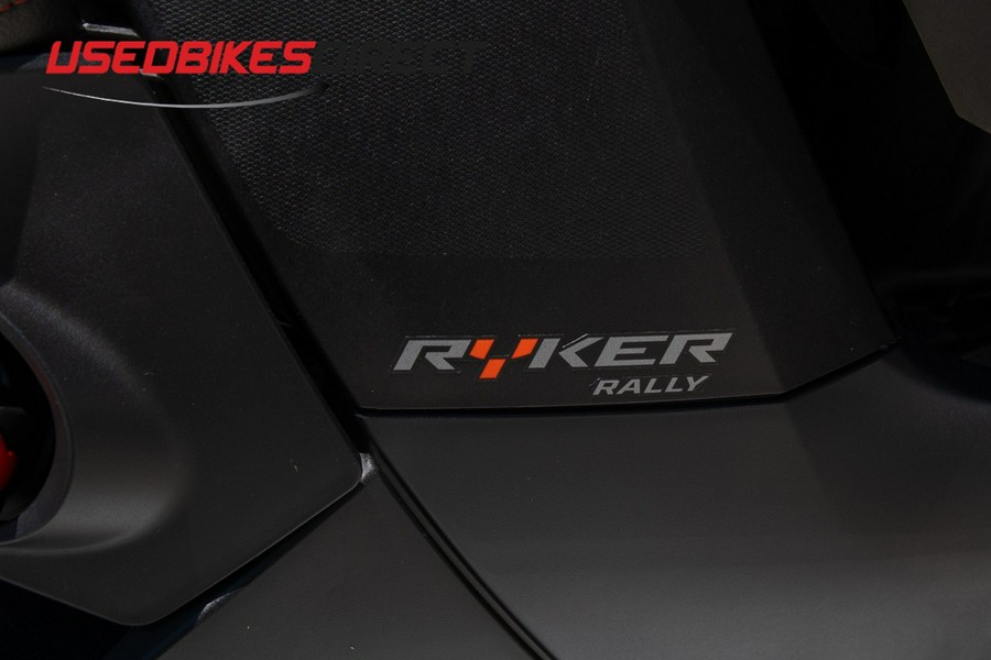 2022 Can-Am Ryker Rally 900 ACE - $10,999.00