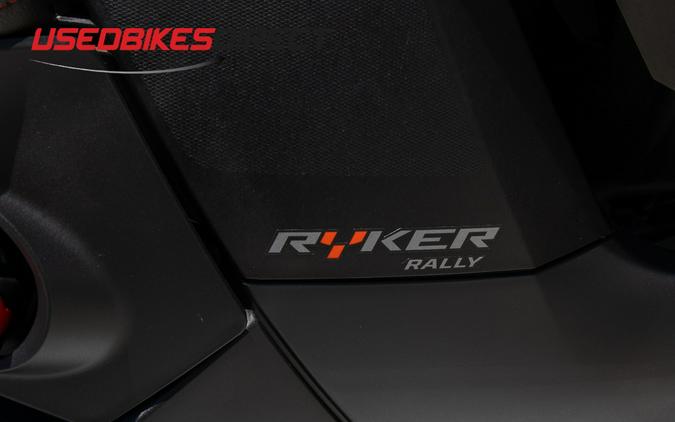 2022 Can-Am Ryker Rally 900 ACE - $10,999.00