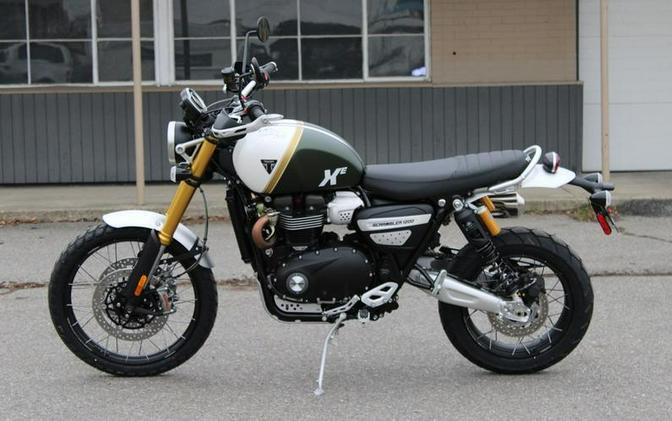 2026 Triumph Scrambler 1200 XE Matte khaki green