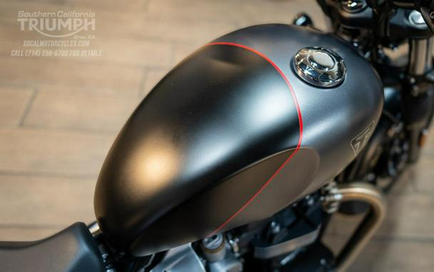 2026 Triumph Bonneville Bobber Satin Mineral Grey/Satin Sapphire Black