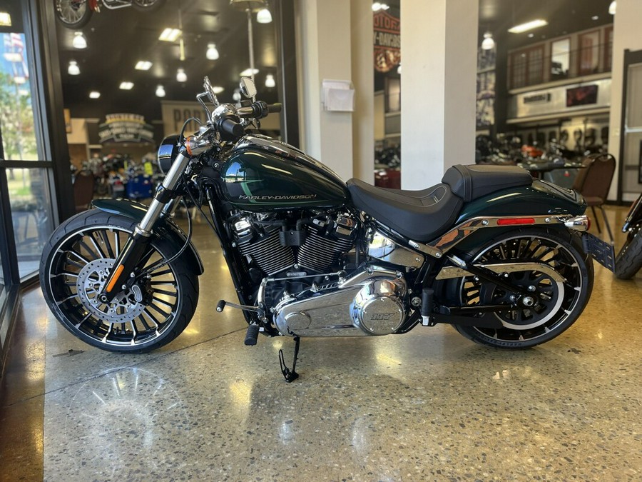 2024 Harley-Davidson Breakout 117 Alpine Green