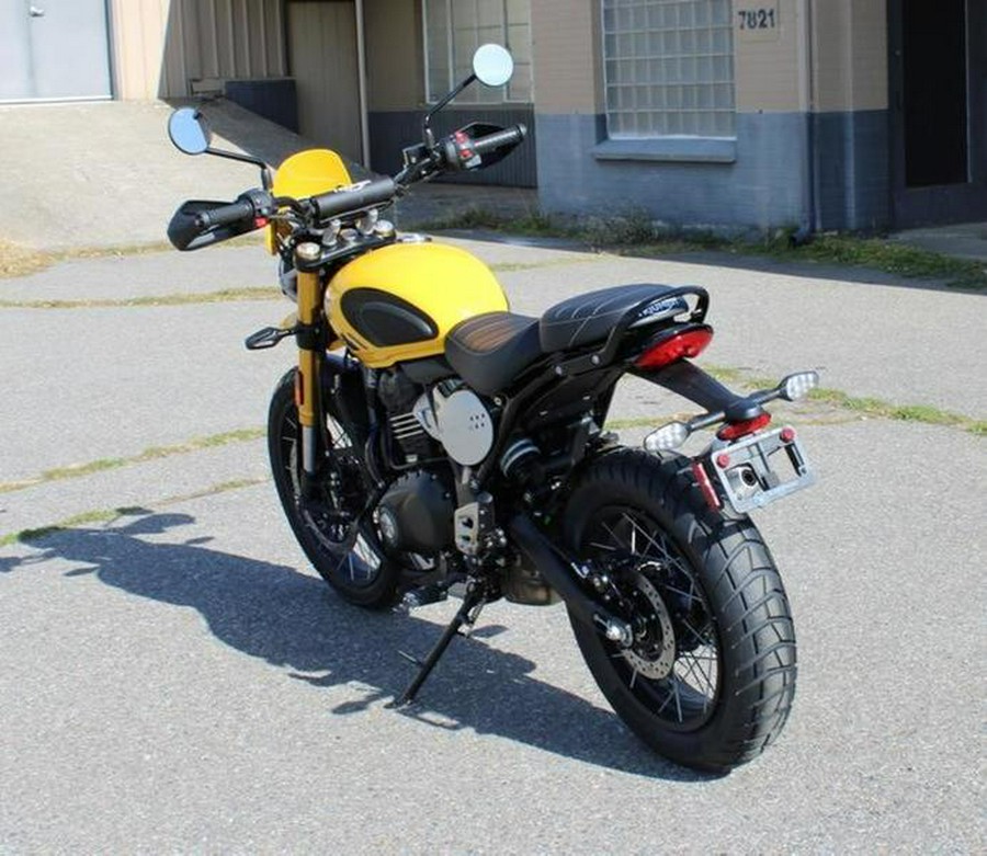 2026 Triumph Scrambler 400 XC Racing Yellow