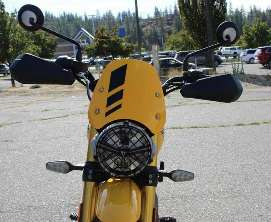2026 Triumph Scrambler 400 XC Racing Yellow