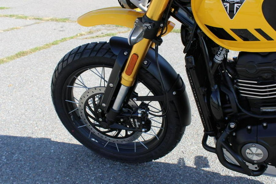 2026 Triumph Scrambler 400 XC Racing Yellow