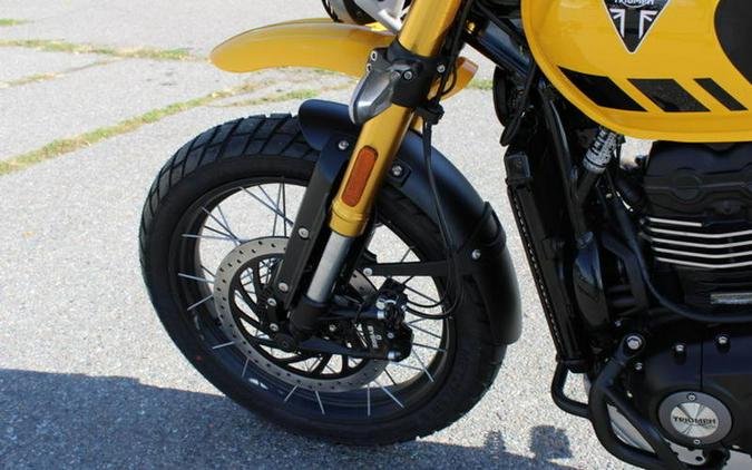 2026 Triumph Scrambler 400 XC Racing Yellow