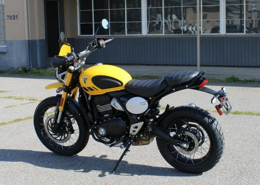2026 Triumph Scrambler 400 XC Racing Yellow