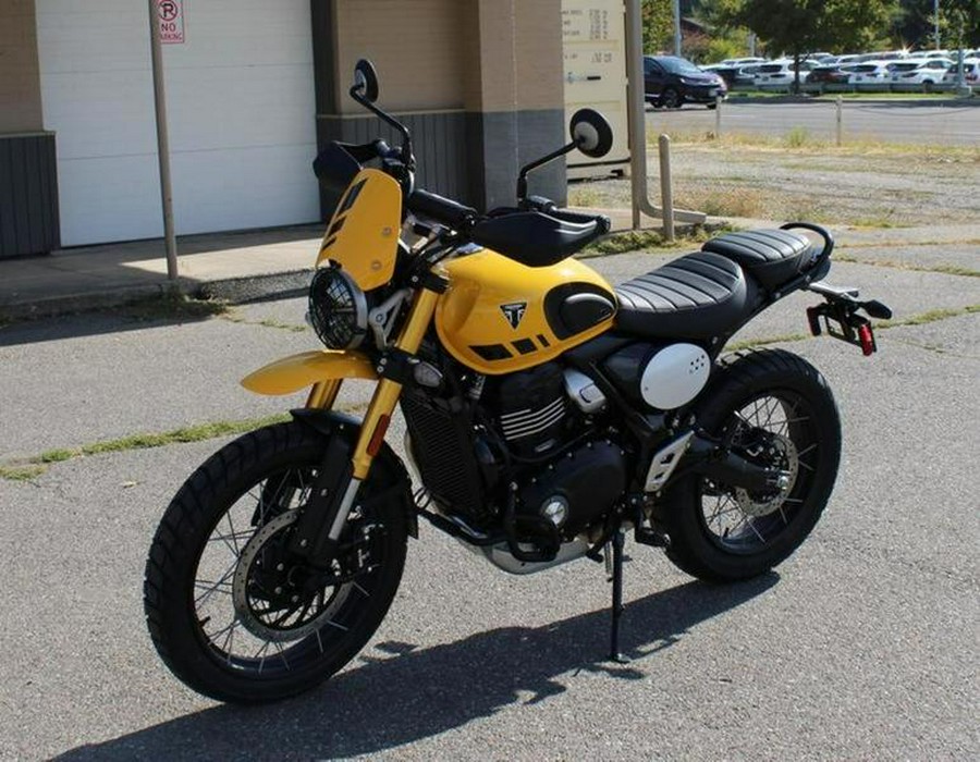 2026 Triumph Scrambler 400 XC Racing Yellow