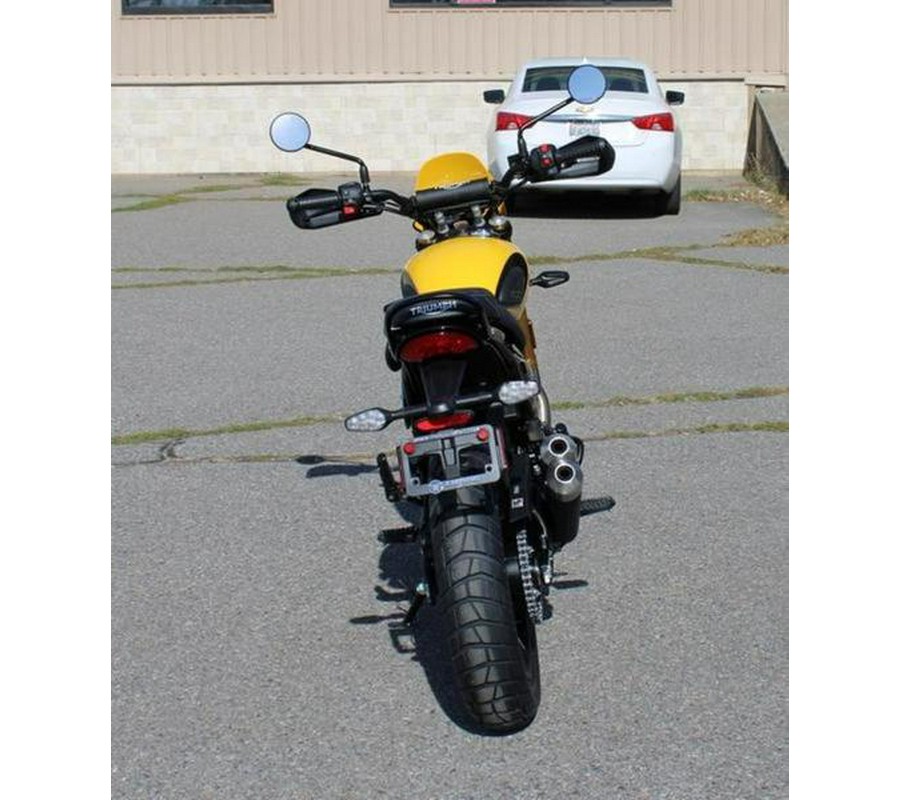 2026 Triumph Scrambler 400 XC Racing Yellow