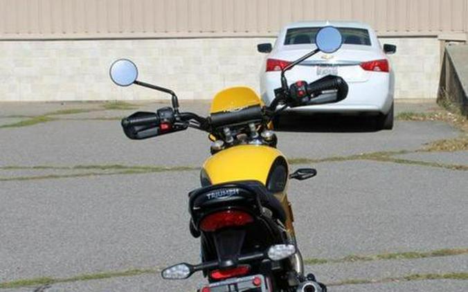 2026 Triumph Scrambler 400 XC Racing Yellow