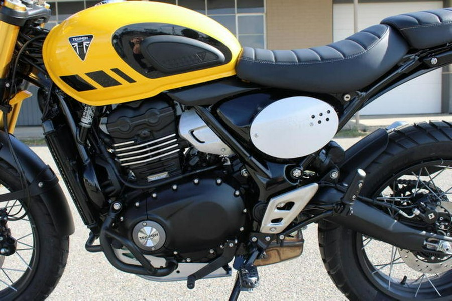 2026 Triumph Scrambler 400 XC Racing Yellow