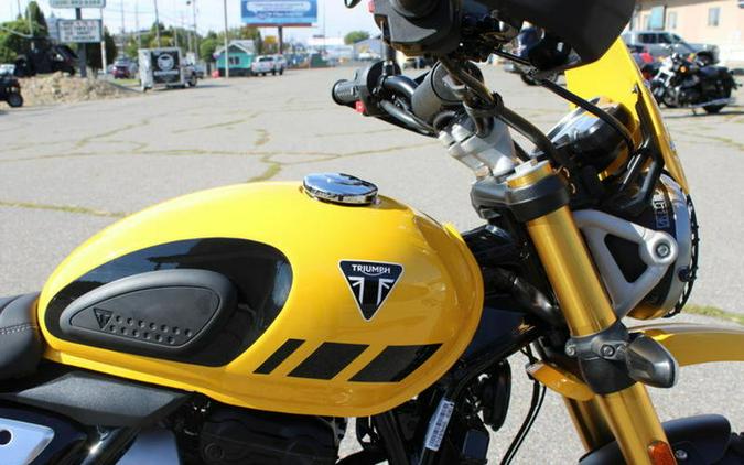 2026 Triumph Scrambler 400 XC Racing Yellow