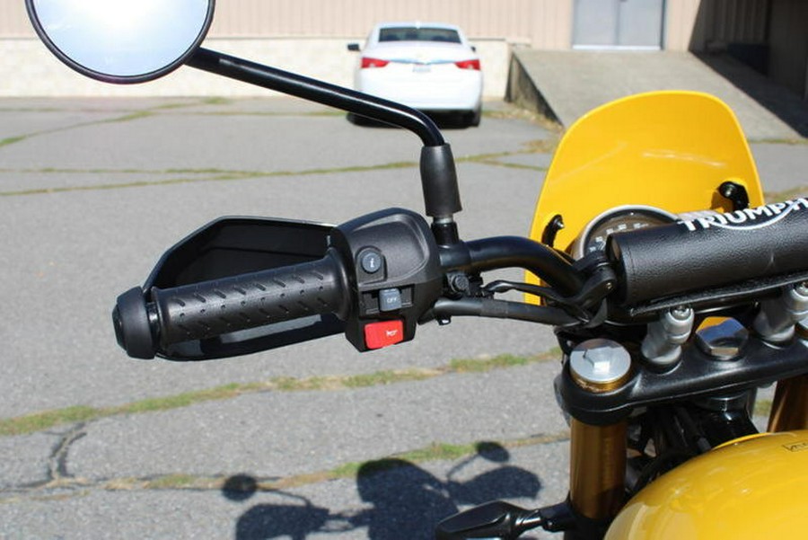 2026 Triumph Scrambler 400 XC Racing Yellow