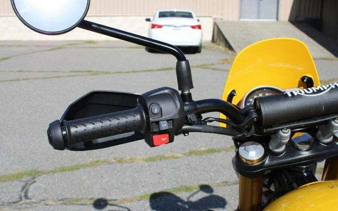2026 Triumph Scrambler 400 XC Racing Yellow