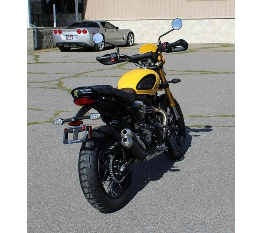 2026 Triumph Scrambler 400 XC Racing Yellow