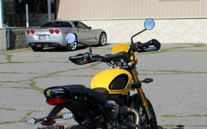 2026 Triumph Scrambler 400 XC Racing Yellow