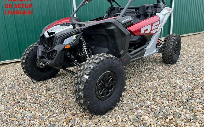 2024 Can-Am® Maverick X3 RS Turbo RR Fiery Red & Hyper Silver