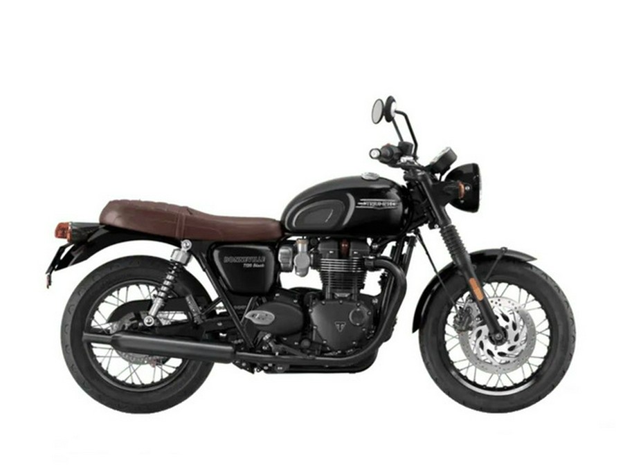 2024 Triumph Bonneville T120 Black Jet Black