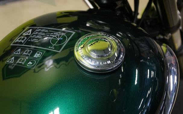 2024 Triumph Bonneville T100 Competition Green/Ironstone