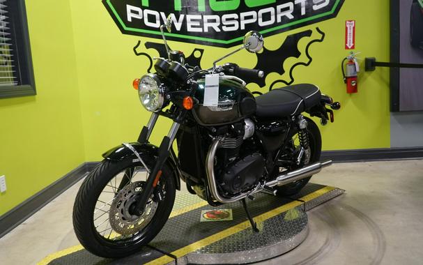 2024 Triumph Bonneville T100 Competition Green/Ironstone