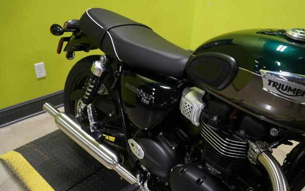 2024 Triumph Bonneville T100 Competition Green/Ironstone