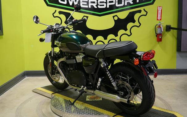 2024 Triumph Bonneville T100 Competition Green/Ironstone