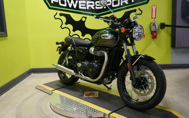 2024 Triumph Bonneville T100 Competition Green/Ironstone