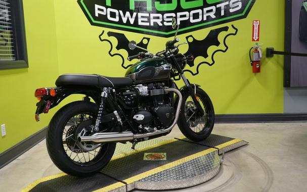 2024 Triumph Bonneville T100 Competition Green/Ironstone