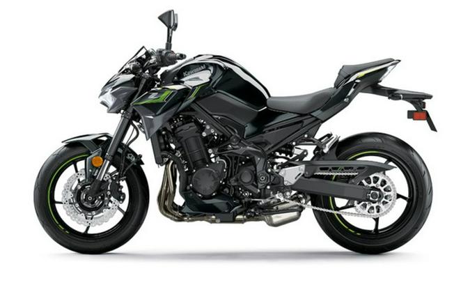 2024 Kawasaki Z900 ABS Metallic Spark Black/Metallic Matte Dark