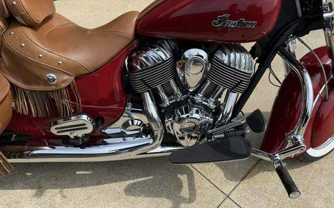 2016 Indian Chief Vintage Indian Red