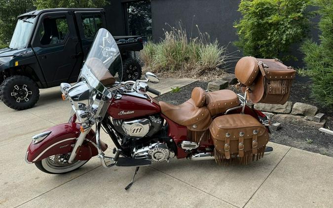2016 Indian Chief Vintage Indian Red