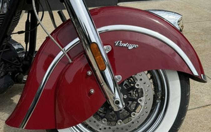 2016 Indian Chief Vintage Indian Red