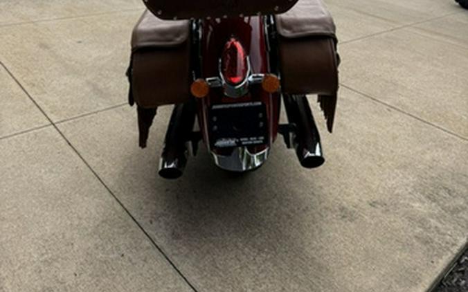 2016 Indian Chief Vintage Indian Red
