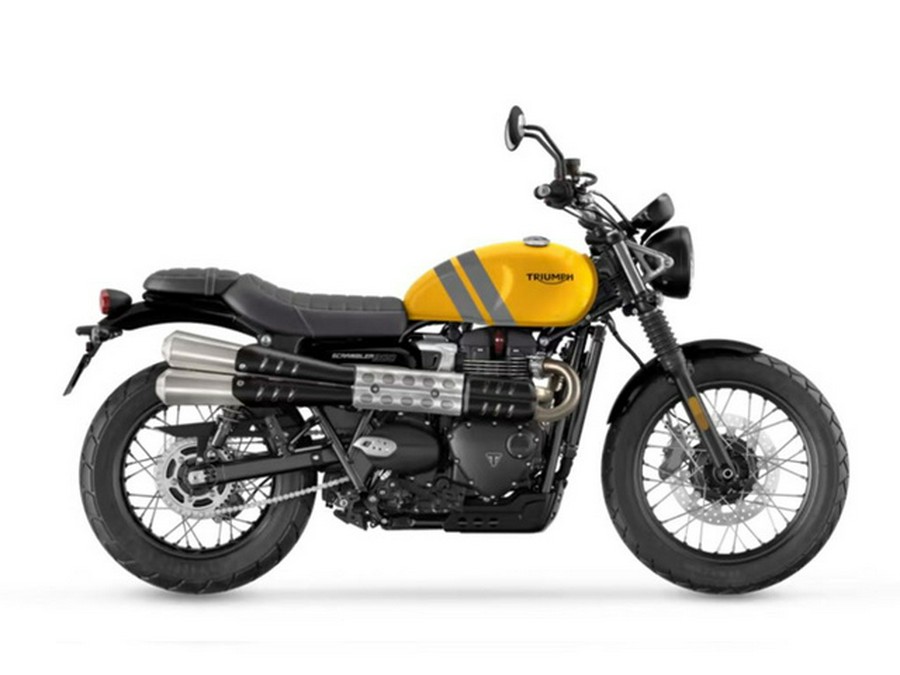 2024 Triumph Scrambler 900 Cosmic YellowGraphite