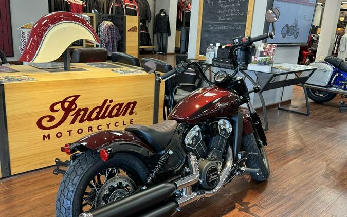 2024 Indian Motorcycle® Scout® Bobber Twenty ABS Maroon Metallic