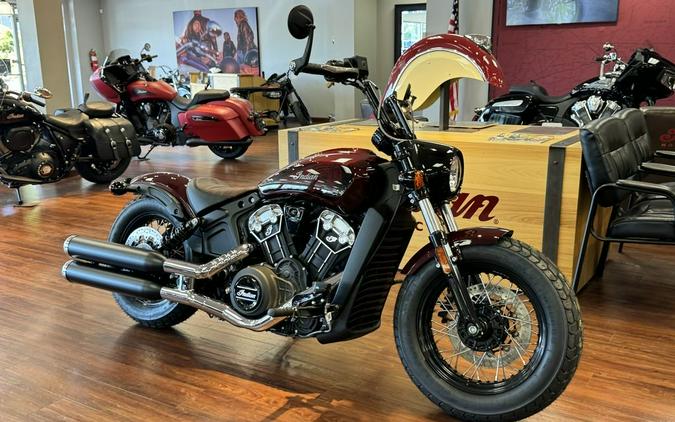 2024 Indian Motorcycle® Scout® Bobber Twenty ABS Maroon Metallic