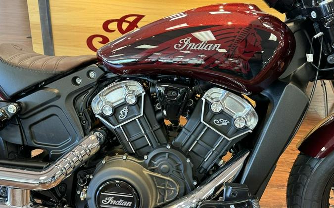 2024 Indian Motorcycle® Scout® Bobber Twenty ABS Maroon Metallic