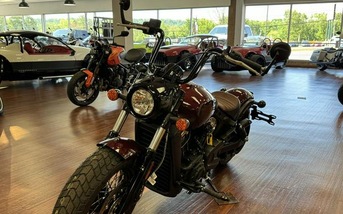 2024 Indian Motorcycle® Scout® Bobber Twenty ABS Maroon Metallic