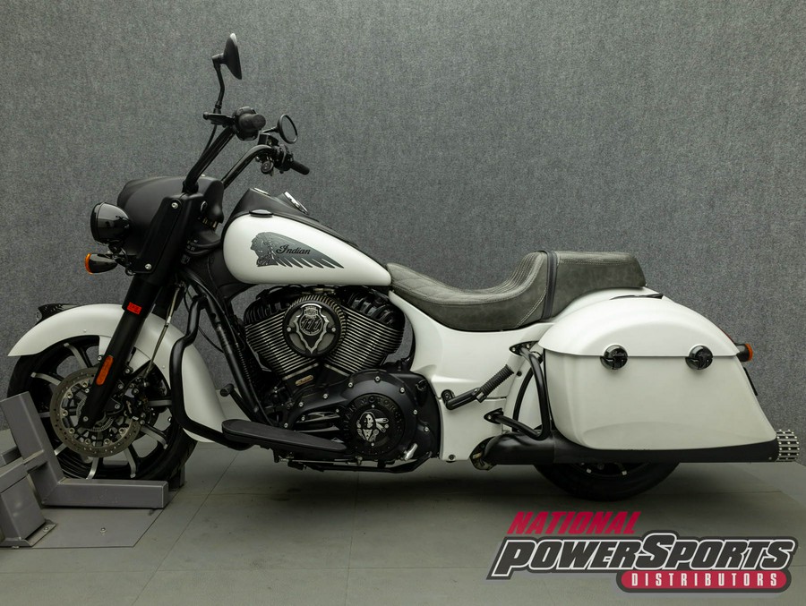 2019 INDIAN SPRINGFIELD DARK HORSE W/ABS