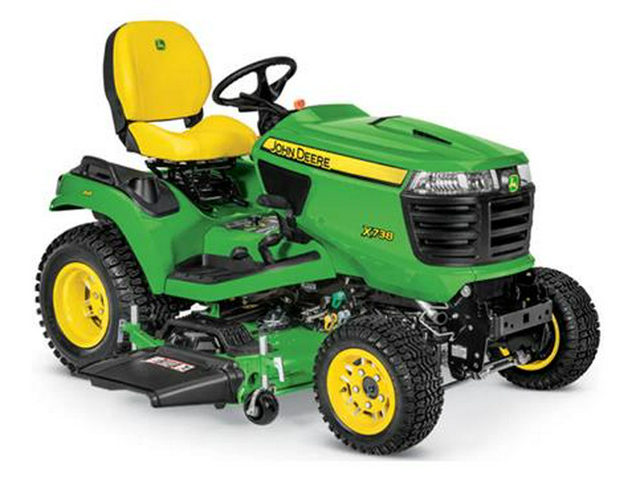 John Deere X738 Select Series 60 in. Deck