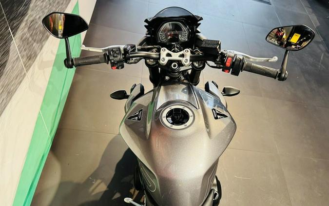2024 Triumph Street Triple 765 R Silver Ice