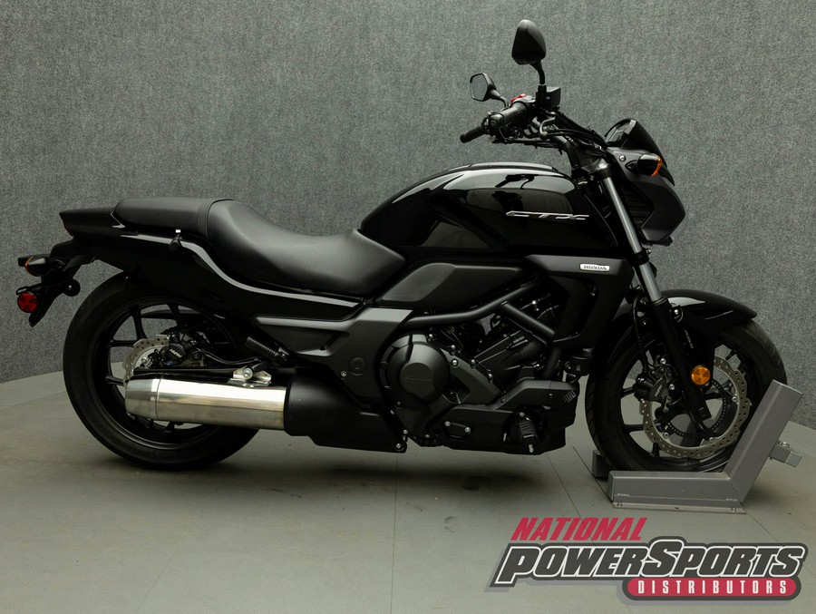 2014 HONDA CTX700 W/DCT & ABS