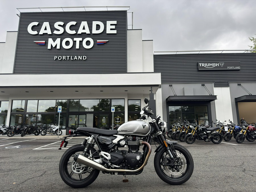 2025 Triumph Speed Twin 1200 - ALUMINUM SILVER