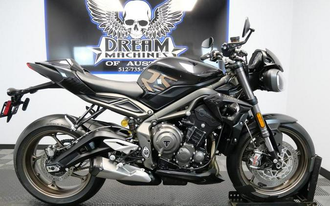 2023 Triumph Street Triple RS Carbon Black