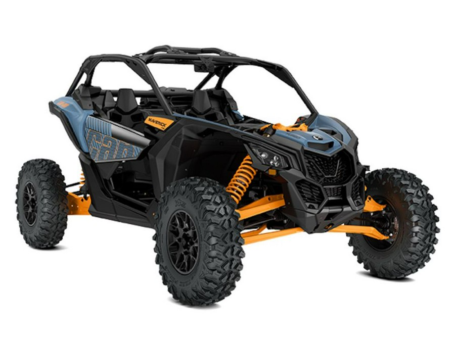 2025 Can-Am® Maverick X3 RS Turbo Scandi Blue & Orange Crush